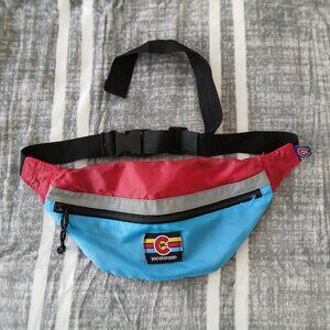 Vintage YOColorado Fanny Pack Red&Blue